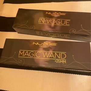 Nume Magic wand curler and in vogue flat iron